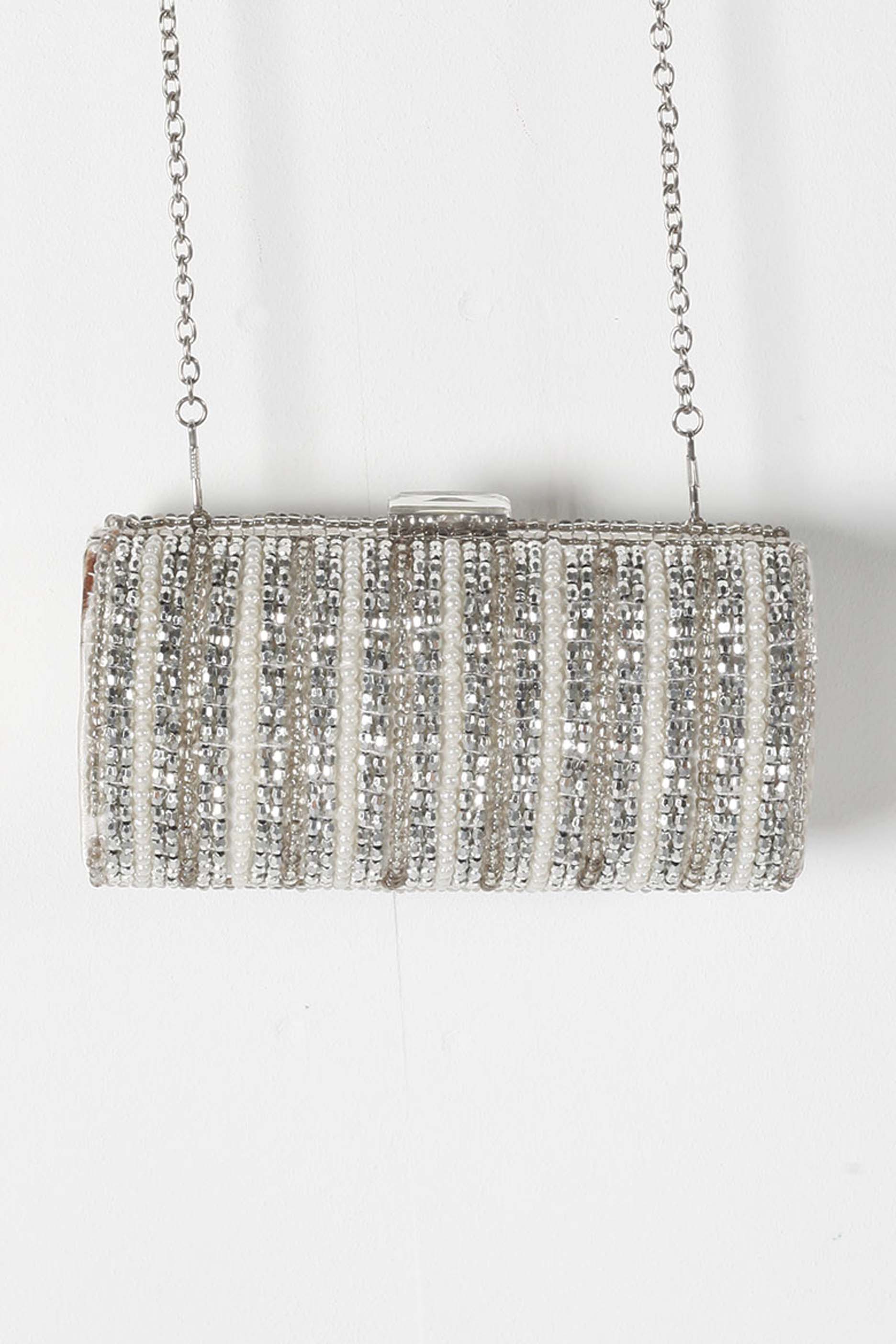 Crystal Minaudiere Clutch