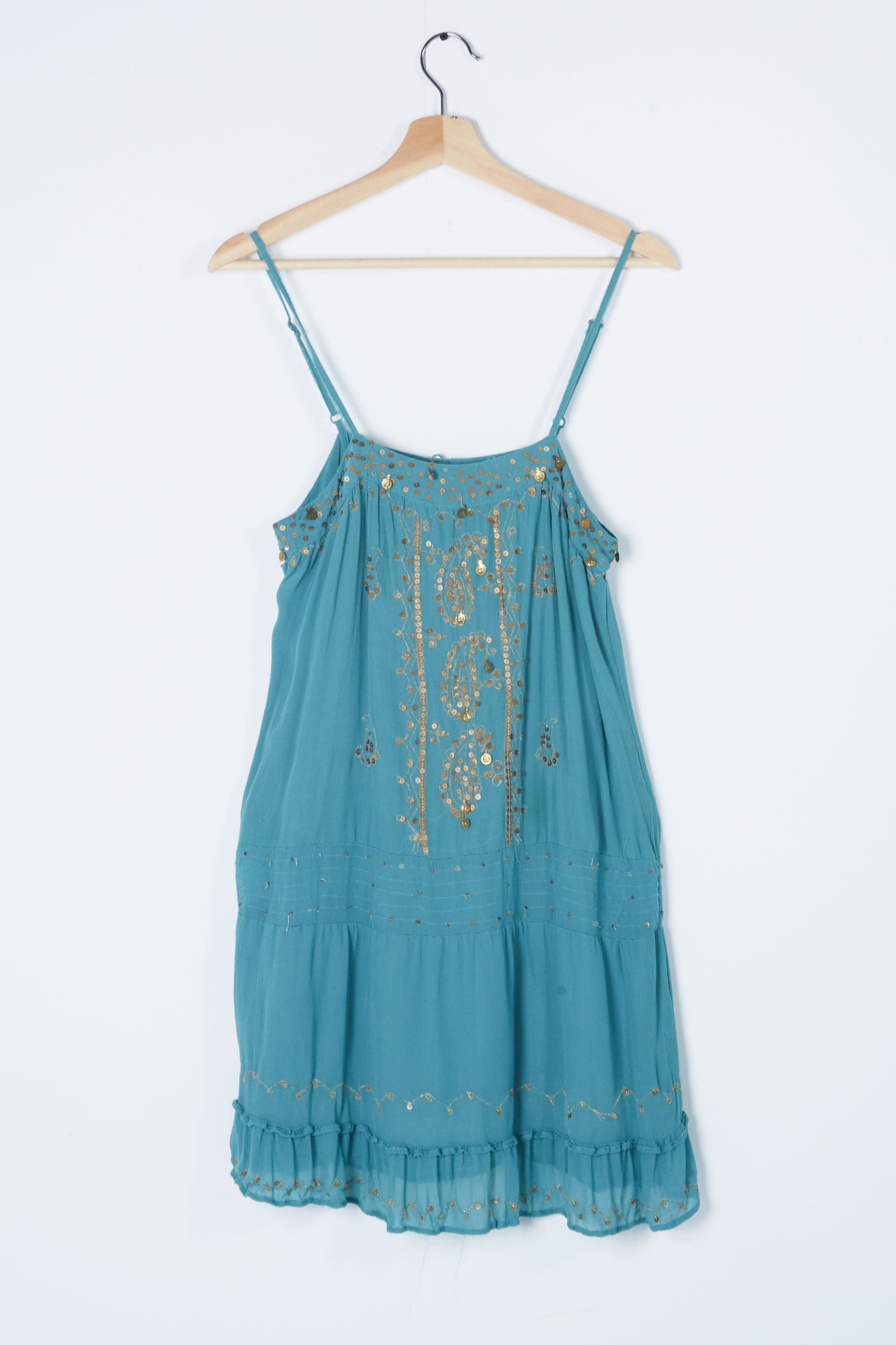 Turquoise Bohemian Dress