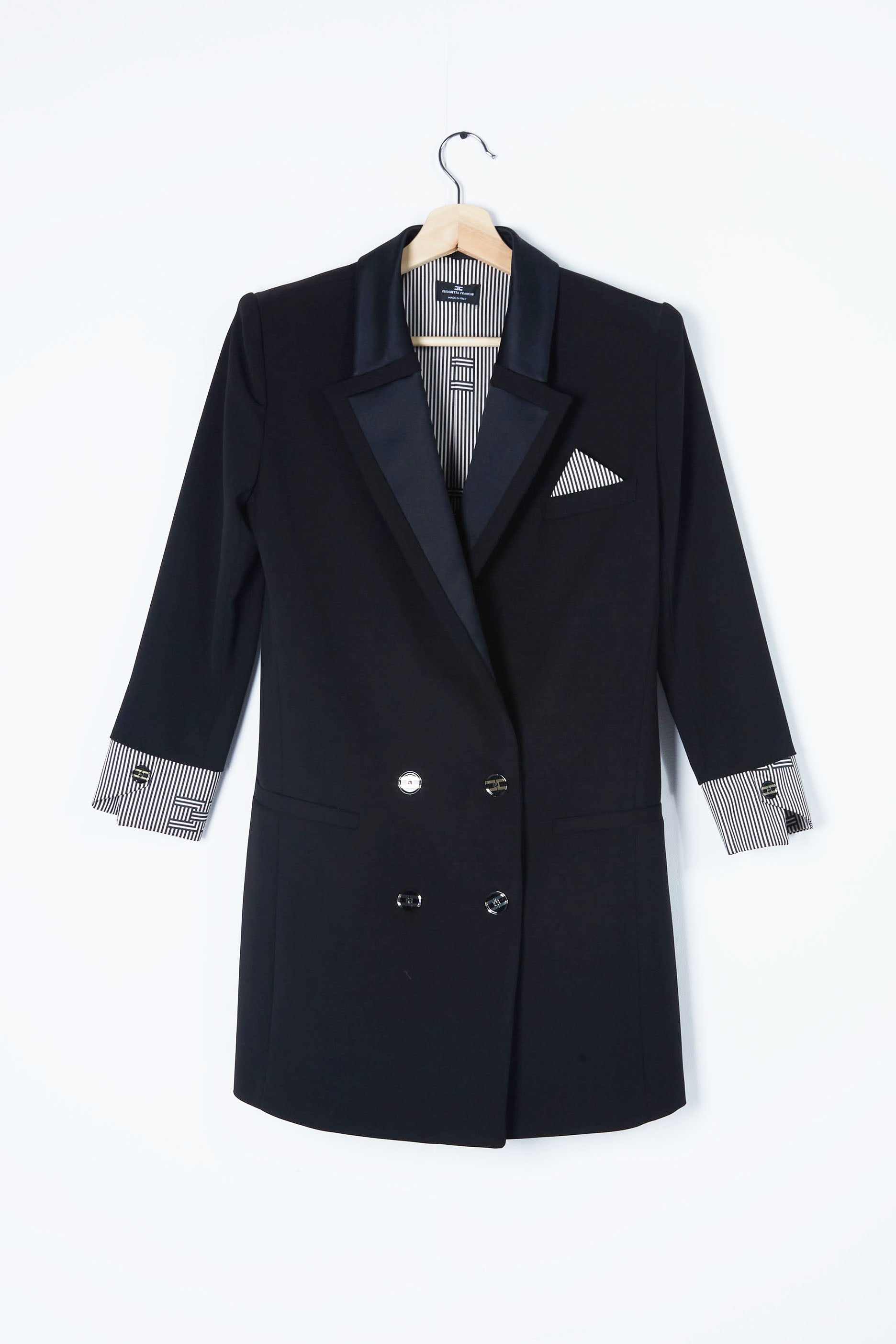 Elisabetta Franchi Tuxedo Blazer Dress (Eu36-38)