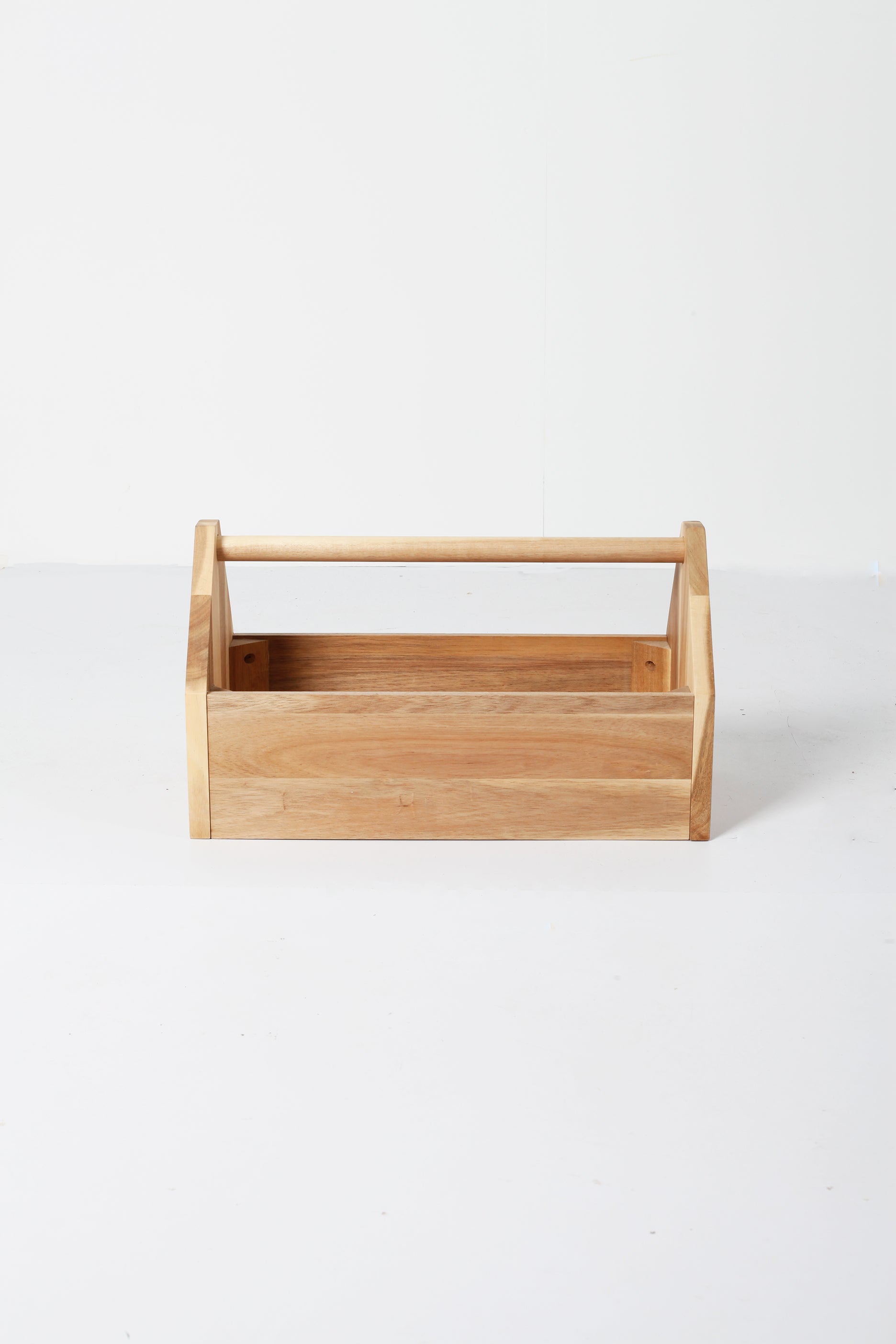 WOODEN TOOL BOX WITH HANDLE