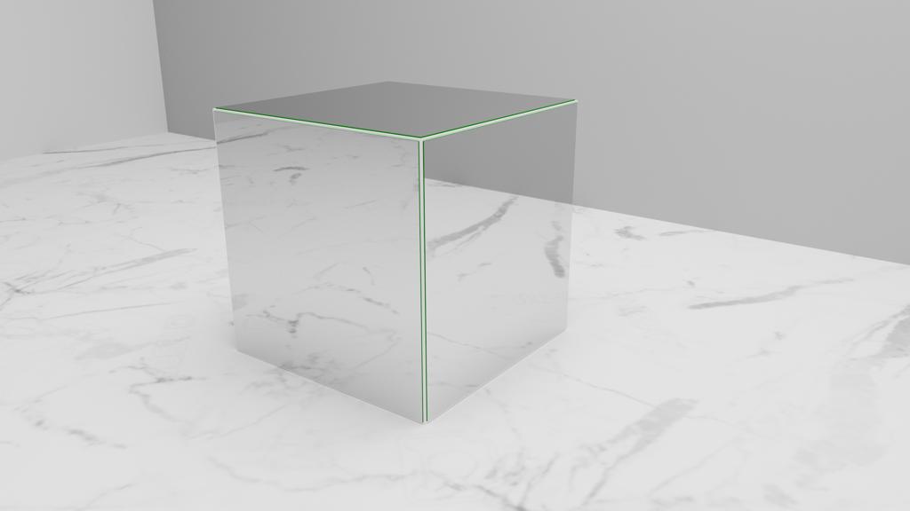 Mirror Block Plinths (Set of 3)