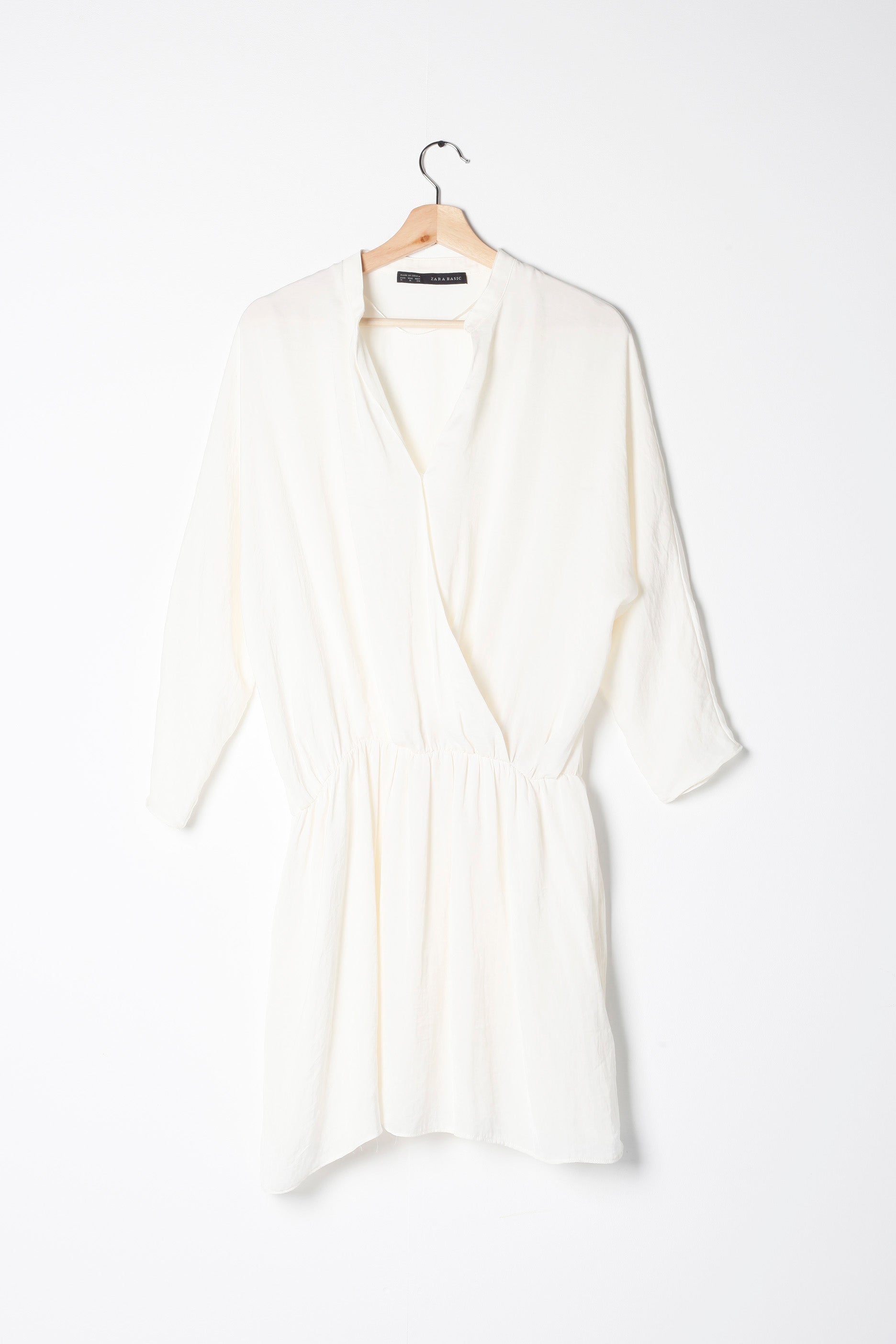 White Drop-Waist Dress (M/L)