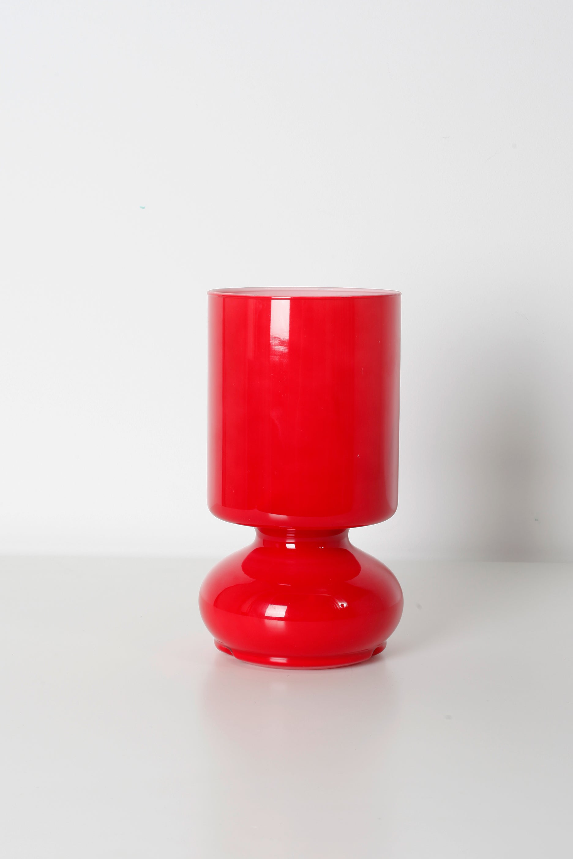 Small Red Table Lamp